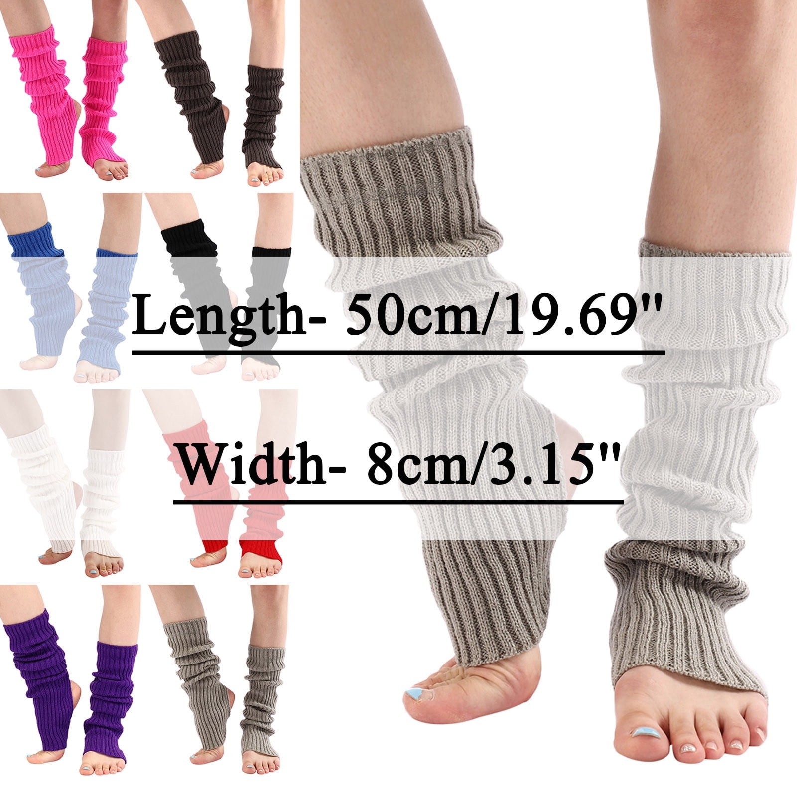 SALE 【BOHEMIAN SEOUL】 RIBBED LEG WARMER Hontri Leg Warmers for Women Winter Long Leg Warmer Womens