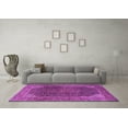 thumbnail image 3 of Ahgly Company Indoor Rectangle Persian Purple Traditional Area Rugs, 6' x 9', 3 of 4