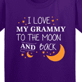 thumbnail image 4 of Inktastic I Love My Grammy to the Moon and Back Youth T-Shirt, 4 of 5