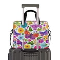 thumbnail image 2 of 16" Laptop Briefcase for Work Travel Laptop Shoulder Bag Carrying Handbag Laptop Case Vibrant and Lively Butterflies, 2 of 8