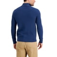 thumbnail image 3 of Michael Kors Mens Layering Collared 3/4 Zip Pullover  Sweater, Blue, X-Large, 3 of 3