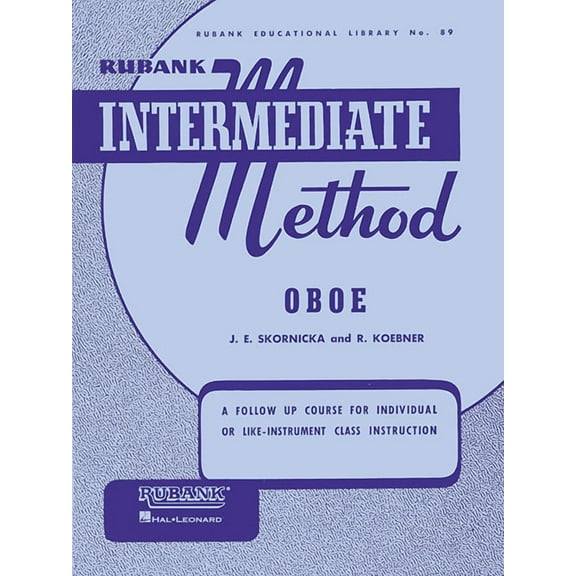 Rubank Intermediate Method - Oboe, (Paperback)