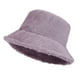 thumbnail image 2 of Sombrero de mujer invierno Color sólido felpa cubo lindo y cálido gorras caza pesca sombrero Fridja  nalpqowj27285, 2 of 8