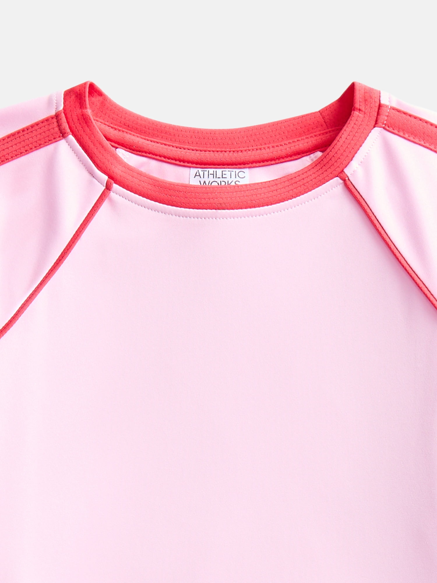 Athletic Works Girls Active Soccer Tee with Short Sleeves, Sizes 4-18