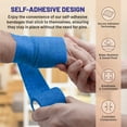 thumbnail image 6 of MEDca Self-Adherent Bandages, 6-Pack, 2"x5 Yds, Non-Stick for Injuries, 6 of 9