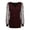 Wine, variant on uikmnh Girls Solid Color Starry Mesh Sleeve Blouse Scalloped V Neck Sparkly Long Sleeve Top with Sheer Moon Star Sleeves for Kids Size:4-5 Years