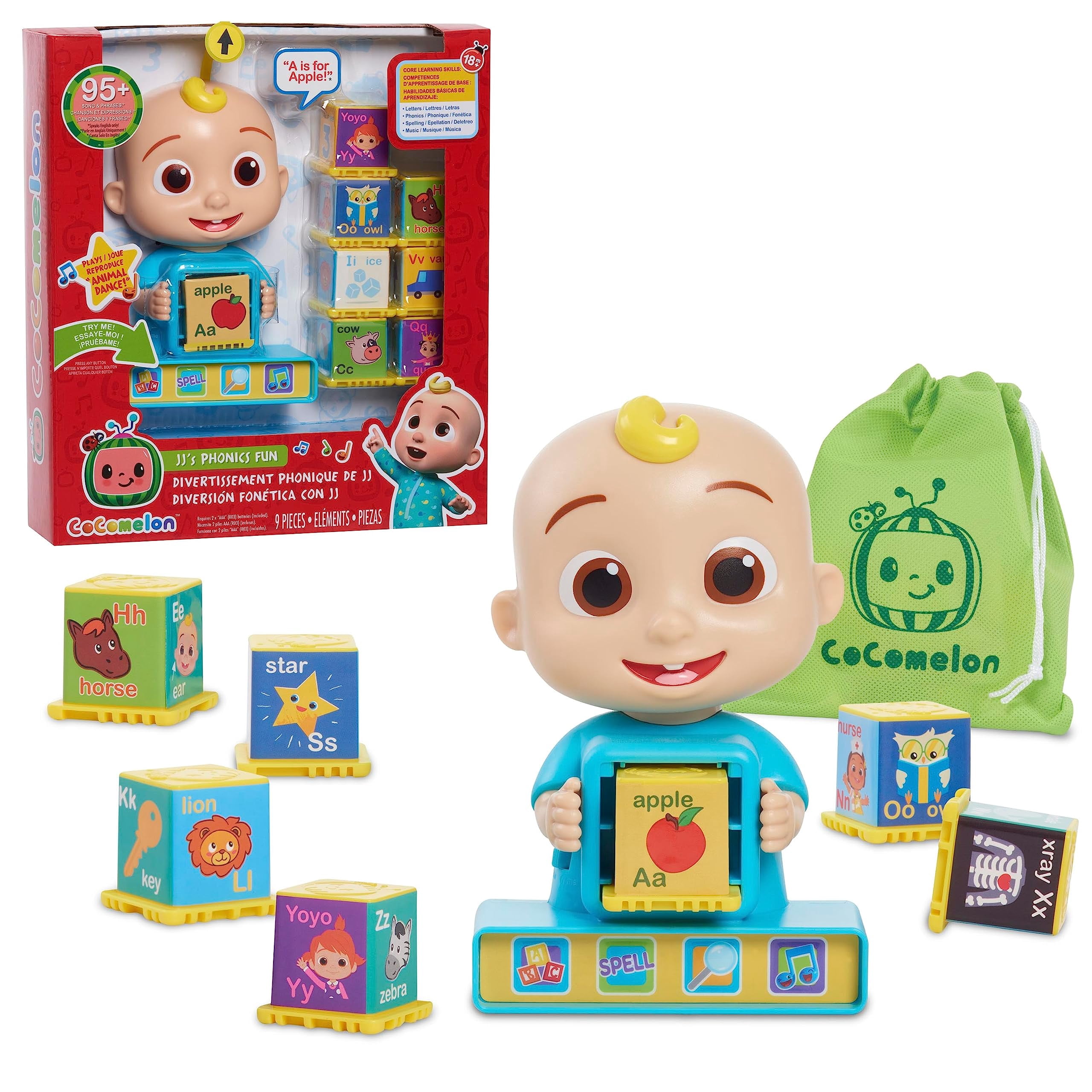 Juguete de aprendizaje interactivo Just Play CocoMelon JJ Phonics ...