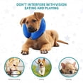 thumbnail image 5 of Collares inflables para mascotas, cómodos collares para mascotas para recuperación, collares inflables básicos para perros (S), 5 of 5