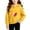 Yellow, variant on DJDLJWCJ Little Girls Long Sleeve Hoodies Relaxed Fit Graphic Sweatshirt Stretch Soft Pull On Pullover Blue Size 1T