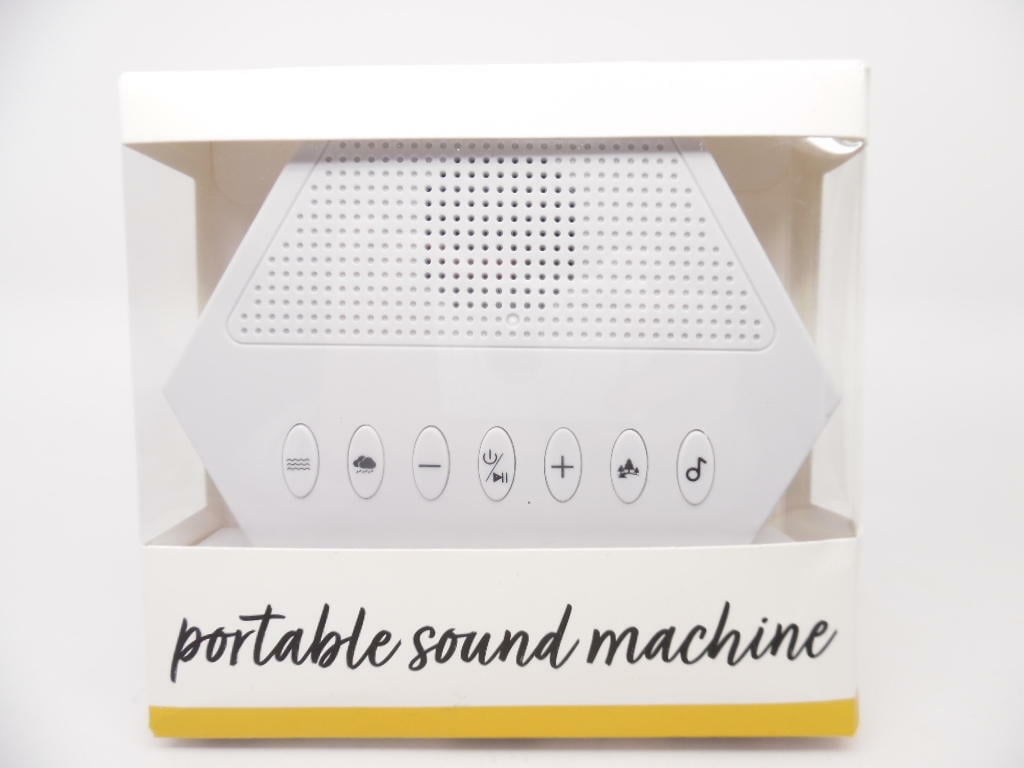 VIVITAR Portable Sound Machine, Ocean, Rain, Forest, White Noise