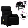 thumbnail image 3 of vidaXL Massage Chair Massaging Recliner Push Cozy Chair for Elderly Fabric, 3 of 34