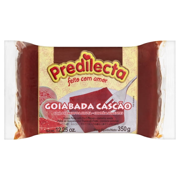 Predilecta Guava Paste with Fruit Pieces 350g, Imported from Britain