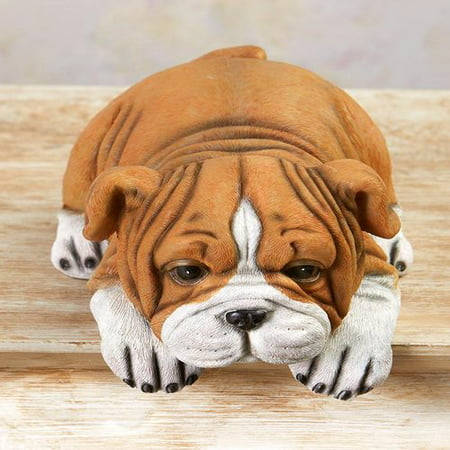 Dog Breed Puppy Shelf Sitters-Bulldog (Best Dog Food For Bulldog Puppies)