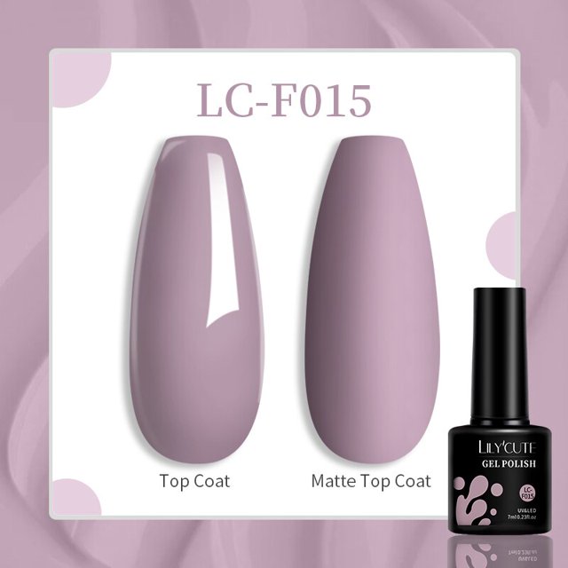 LILYCUTE 7ML esmalte de uñas en Gel colores azul desnudo todo para manicura Semi permanente Soak Off Gel UV LED mate capa superior barnices zhangmengya LED