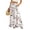 Light pink, variant on Botanical Floral Ruffle Hem Wide Leg Pants - High Waisted Palazzo Trousers with Pockets, Flowy Drawstring Casual Lounge Pants for Women Black L