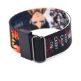 thumbnail image 4 of Faithtur Caricature Printed Hand Chain Cartoon Cloth Bracelet Wide Band, 4 of 7