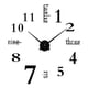 thumbnail image 2 of Reloj De Pared 3d Moderno De Cuarzo Y Acrílico Moda Color De La Estructura Negro, 2 of 7