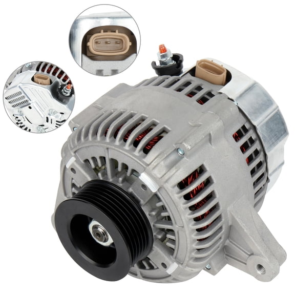 ECCPP 12V 100A Alternator CW Rotation Fits 1998-2003 for Toyota Sienna 3.0L Replace OE AND0370