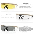 thumbnail image 3 of Xaegistac Tactical Shooting Glasses with 3 Interchangeable Lens High Impact Eye Protection, 3 of 7