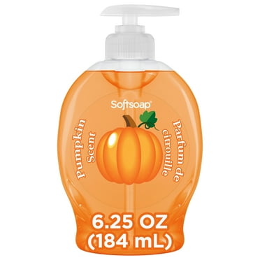 Softsoap Limited Edition Liquid Hand Soap, Pumpkin Scent, 6.25 fl oz Pump Bottle