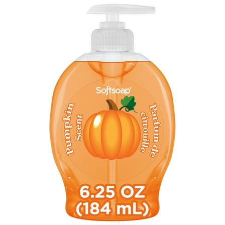 Softsoap Limited Edition Liquid Hand Soap, Pumpkin Scent, 6.25 fl oz Pump Bottle