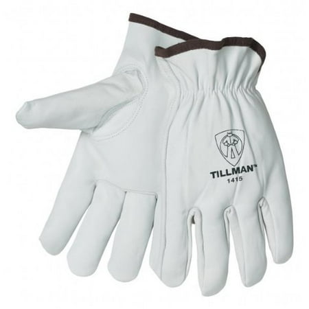 Tillman Top - Tillman 1415 Unlined Top Grain Goatskin Drivers Gloves, Medium