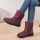 thumbnail image 5 of Botines Cálidos Botas de nieve de invierno Botas de plataforma de tobillo antideslizantes Regalos para madres amigas Ndcxsfigh Tenis De Mujer Tenis De Hombre, 5 of 7