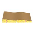 thumbnail image 2 of HCBY Cat Scratcher, 16.9x8.2x1.1in Thickened Corrugated Cardboard Pad, Reversible Durable Scratch Lounge, Multi-Functional Mat for Indoor Cats, 2 of 8