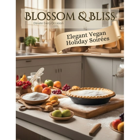 Elegant Vegan Holiday SoirÃ©es: Blossom & Bliss, (Paperback)