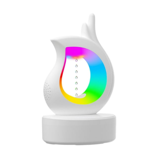 Humidificador de aire antigravitación, altavoz, humidificador de escritorio silencioso portátil, pulverizador de niebla fina para sala de estudio