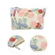 thumbnail image 3 of Bolsas de maquillaje de mano reutilizables con estampado floral para vacaciones, 1 pieza, tamaño mediano, blanco, rojo, rosa, algodón, 3 of 5
