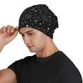 thumbnail image 3 of Naloa Space Galaxy Soft Beanie Hat, Knit Beanie Daily Beanie in Fine Knit for Women Men Winter Travel, Outdoor, 3 of 7