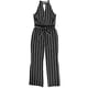 thumbnail image 1 of mono de rayas para mujer bar III, negro, 12, 1 of 2