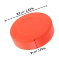 thumbnail image 2 of Raindrops 5Pcs Orange PVC Ice Hockey Puck with Matte Finish for Professional Training and Game Use, 2 of 8
