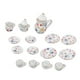 thumbnail image 4 of Juego De Té En Miniatura, 15 Piezas, Regalos Navideños, Juego De Té Para Casa De Muñecas, Simulación Para Cocina De Casa De Muñecas, 4 of 7