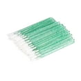 thumbnail image 1 of Granjero Gordo 200 pinceles de cristal desechables para labios, lápiz labial, pincel aplicador de sombra de ojos, herramientas cosméticas, verde, 1 of 3