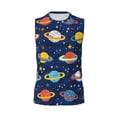 thumbnail image 6 of Picia Planets and Stars mens Cotton Tank Undershirts , Moisture-wicking Ribbed Tanks, Lightweight Cotton Tank Undershirts-Small, 6 of 8