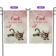 thumbnail image 2 of Every Fart is Love Note Abyssinian Guilty Face Happy Valentine's Garden Flag 12x18in Double Sided Cat Lover Kitten Owner Gifts Outdoor Decor - 01016, 2 of 5