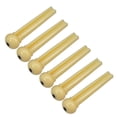 thumbnail image 4 of 6-String Guitar Nut & Saddle + Bridge Pin Set for Acoustic Guitars Accessories Yellow, 4 of 8