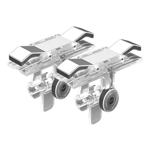 Peggybuy 1 Pair Mobile Gaming Trigger Gamepad Trigger Joystick for PUBG for Android Phone