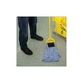 thumbnail image 6 of Mop Head, Loop-End, Cotton With Scrub Pad, Medium, 12/Carton BWK902BL, 6 of 9