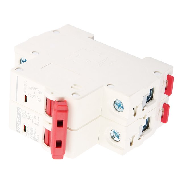 Portable Circuit Breaker, Lightweight High Sensitivity Professional Single-Pole Circuit Breaker, For Industry Indoor ANGGREK HFGS09