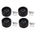 thumbnail image 4 of ZLight RC Car Wheel Rims 9 Wheels Metal Wheel Rims Rock Crawling With Heavy Duty Aluminum Alloy 1/10 Model Car Rim, 4 of 6