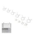 thumbnail image 4 of Kit d'Assortiment de Pinces pour Tuyau d'Irrigation, Clips de Ressort de Tuyau Compacts 10 Spécifications Bleu Blanc Zinc 250 Pcs avec Boîte de Rangement pour Automobile pour Aviation, 4 of 8