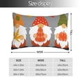 thumbnail image 2 of Easygdp Hello Fall Gnomes for Soft Pillow Case Pillow Protectors,Perfect for Sleeping (Pillow Core Not Included)-16"x24", 2 of 6