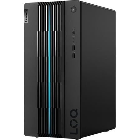 Lenovo - LOQ Tower Gaming Desktop - Intel Core i5-13400F - 16GB Memory - NVIDIA GeForce RTX 3050 8GB LHR - 512GB SSD - Ravel Black PC Computer
