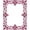 Burgundy, Pattern 7, variant on ODIKA 5'x7' Machine Washable Non-Slip Area Rug, Whimsical Carousel Horse with Playful Swirls and Ribbon Accents High Traffic Rug, Pink, 635444