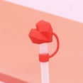 thumbnail image 3 of Capuchon en Silicone Paille pour la Saint-Valentin Tête de Protection Réutilisable Compatible avec 6-10mm pour un Usage Polyvalent, 3 of 4