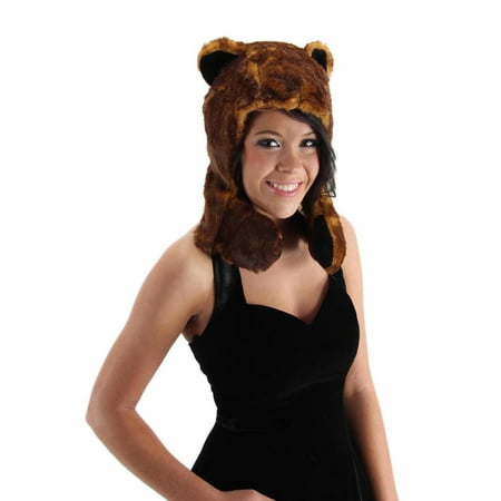 Bear Hug Costume Plush Hat Adult One Size