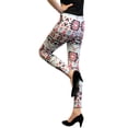 thumbnail image 3 of Wrapables® Women’s Ultra-Soft and Stretchy Printed Leggings for Activewear and Workout, Aztec, 3 of 3
